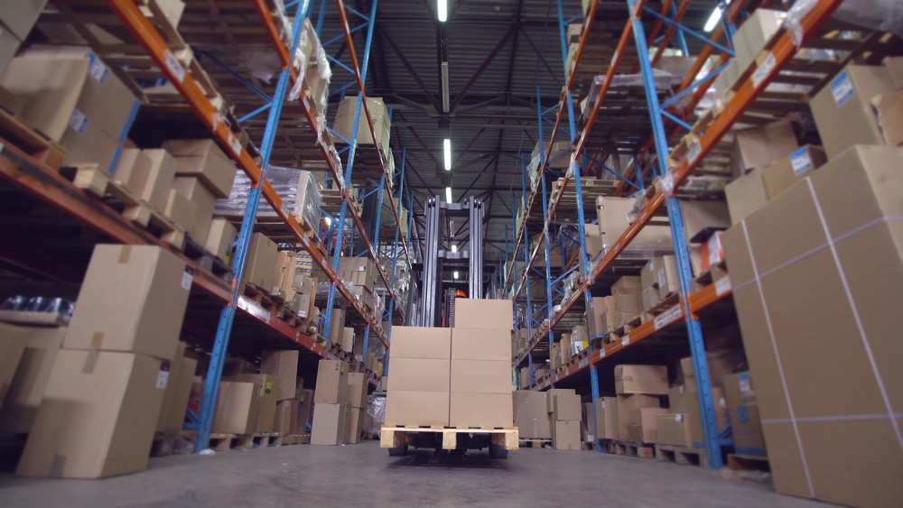 warehouse pallet racks